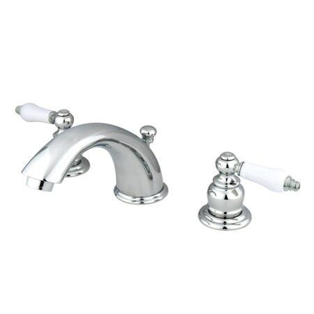 Kingston Brass KB961PL Magellan Widespread Bathroom Faucet, Polished Chrome KB961PL